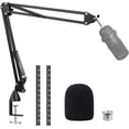 thumbnail image 1 of SUNMON SoloCast Gaming Microphone Stand for HyperX, Boom Arm for SoloCast – Mic Arm Upgrade C Desk Clamp, 2 Cable Ties, 1 of 8