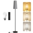thumbnail image 1 of Sunmory Floor Lamp for Living Room Bedroom,Modern LED Floor Lamp with Remote Control and Stepless Dimmable Colors Temperature & Brightness,Standing Lamps Tall Lamp, 12W Bulb Included(White), 1 of 5