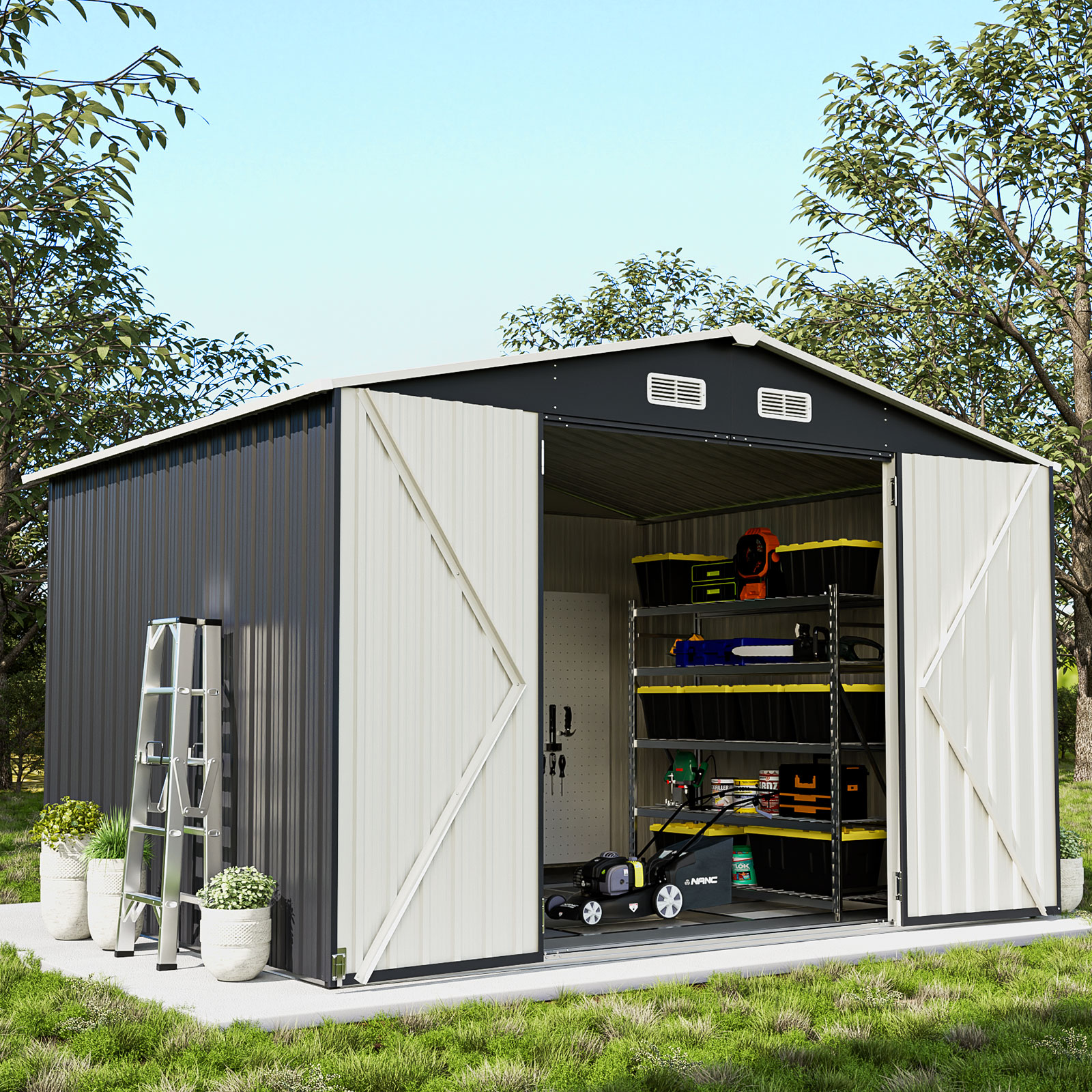 Shed Floor Frame Kit for 8 x 8 ft., 10 x 6 ft. - Walmart.com