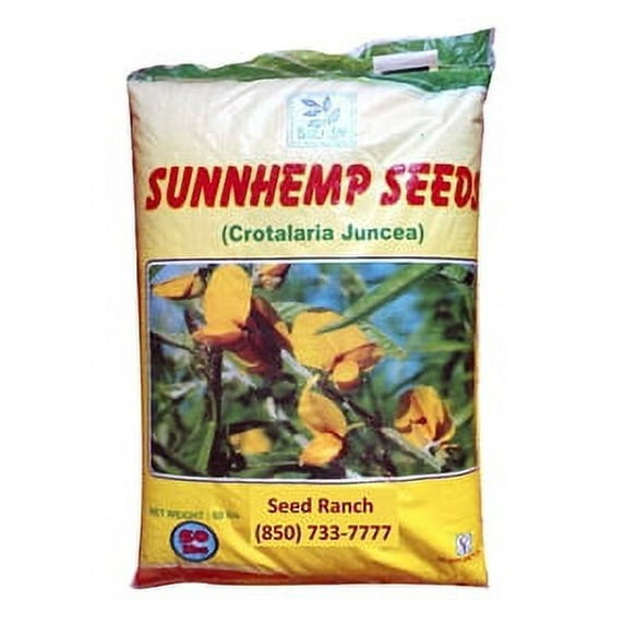 Sunn Hemp Seed - 15 Lbs.