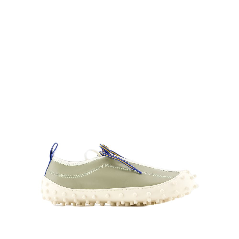【関税込み】1000chiodi Sneakers - Sunnei - Leather - Khaki Sunnei 1000Chiodi Sneakers - Leather - Khaki Green (Men's