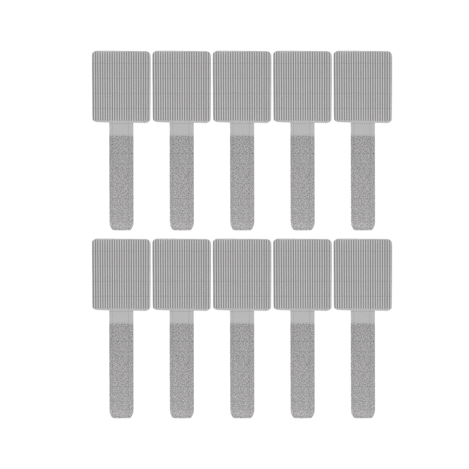 SunniMix 10 Pieces Reusable Cable Ties Fastener Straps for Home Office ...