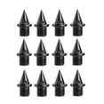 thumbnail image 1 of SunniMix 12 Pieces Replacement Spikes for Track Shoes for Short Running Sprint Sports Black, 1 of 8