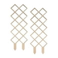thumbnail image 1 of SunniMix 2 Pieces Garden Plant Pot Trellis Climbing Plants Trellis for Climbing Vines Rhombic, 1 of 8