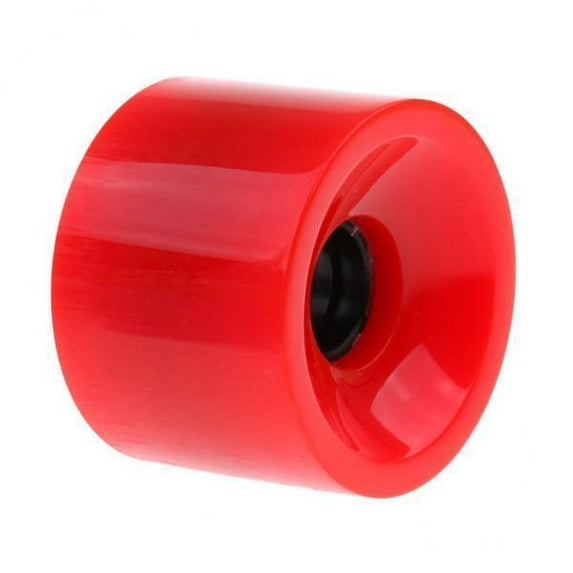 SunniMix 2x70 x 51mm Pro Blank Skateboard PU Wheels Longboard Cruiser Wheels red 2 Pcs