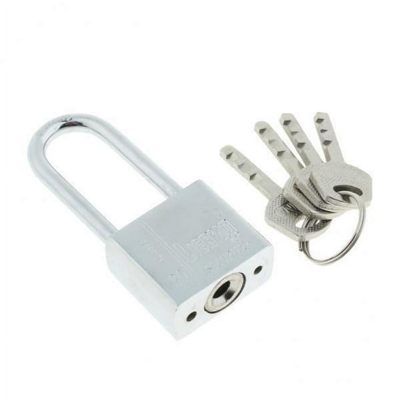 SunniMix 3xMetal Security Lockout Padlock Lock Keyed Long Short Shackle 30x68mm 3 Pcs