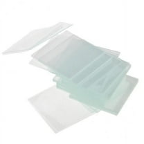 SunniMix 4x100Pieces Slide Cover Slips 20mm x 20mm Square Cover Glasses 4 Pcs