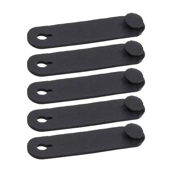 SunniMix 5x Rubber Band Motorcycle Parts For Frame Securing Cable Ties Wiring Harness Kit