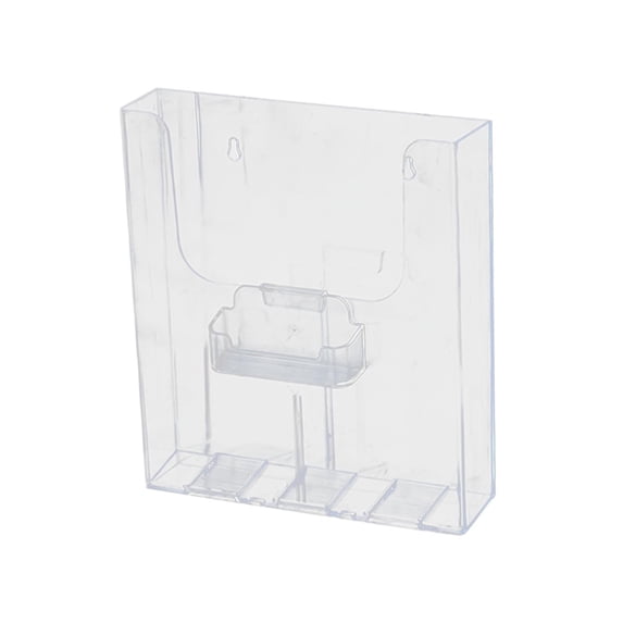 SunniMix A4 Leaflet Display Stand, Booklet Flyer Holder, Literature Stand Document Holder with Card Box