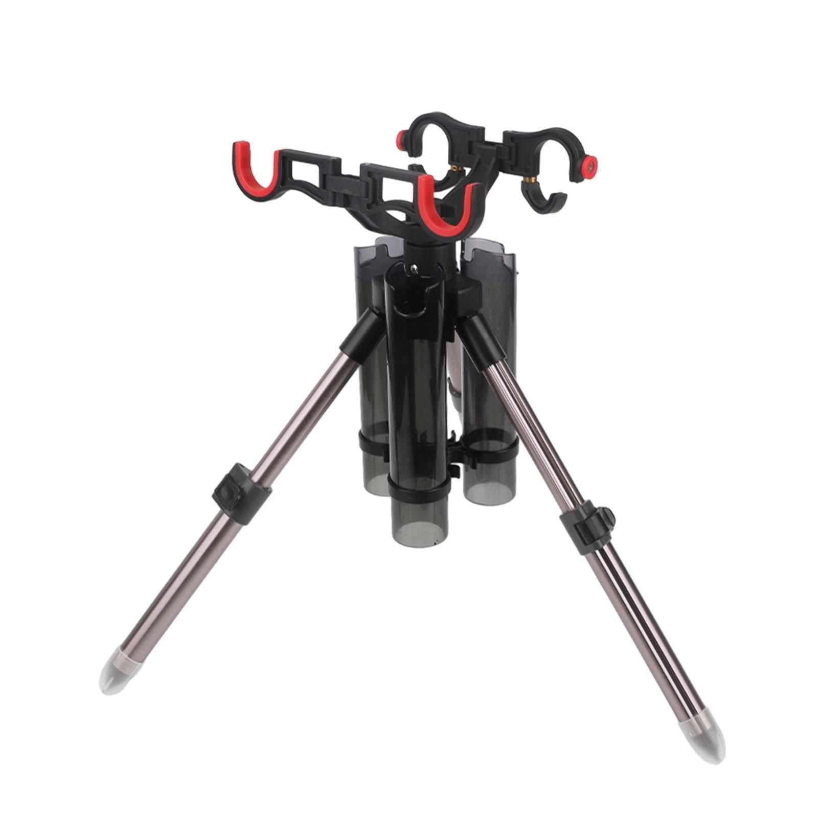 SunniMix Adjustable Fishing Rod Holder Fishing Rod Tripod Bracket for ...