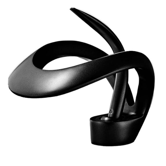 SunniMix Bathroom Sink Faucet Long Neck Waterfall for Farmhouse Bathroom Laundry Room black