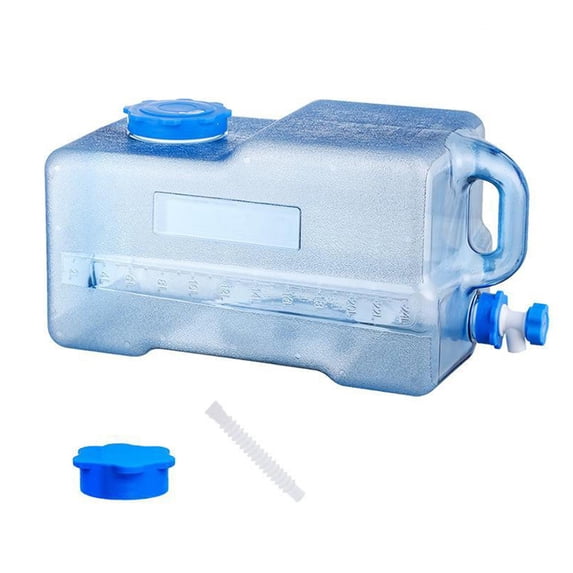 SunniMix Camping Water Container 24L Large Water Barrel Water Storage Jug with Handle