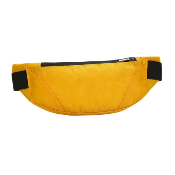 SunniMix Chest Bag Fashionable Wallet Waist Pack for Shopping Cycling Sports Yellow