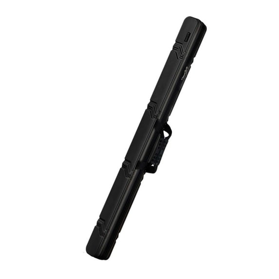 SunniMix Fishing Rod Case Durable Fishing Tackle Travel Lightweight Fishing Pole Case Black
