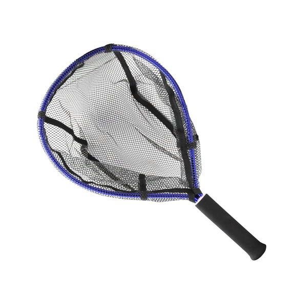 SunniMix Hand Landing Net ing Gear ing Net for Freshwater Saltwater Boat Blue