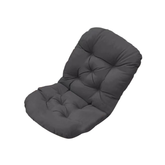 SunniMix High Back Chair Cushion Chair Mat Replacement Recliner Cushion with Backrest Dark Gray