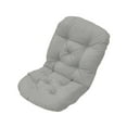 thumbnail image 1 of SunniMix High Back Chair Cushion Chair Mat Replacement Recliner Cushion with Backrest Light Gray, 1 of 8