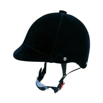 SunniMix Horse Riding Helmet Adjustable Equestrian Equipment Men Women Equestrian Hat Black
