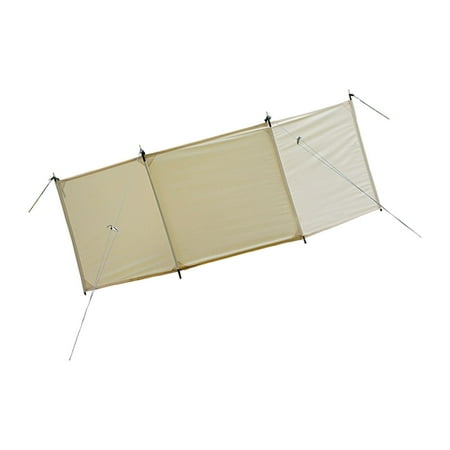 SunniMix Outdoor Windbreak Wind Protection Privacy Screen Wind for Picnic BBQ Rectangle 250cmx70cm