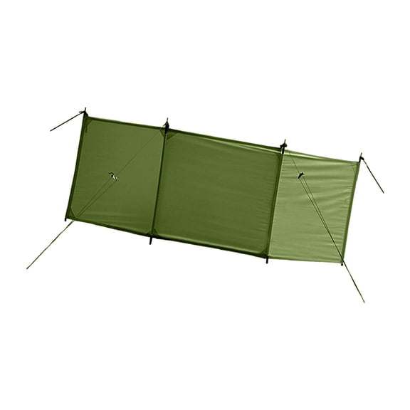 SunniMix Outdoor Windbreak Wind Protection Privacy Screen Wind for Picnic BBQ Rectangle 250cmx70cm