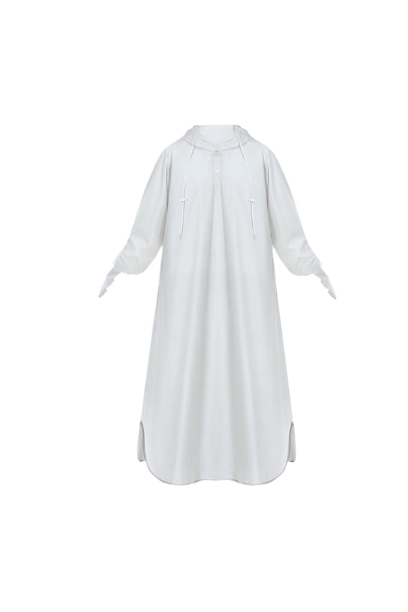 SunniMix Women Hooded Raincoat PVC Rain Jacket for Climbing Backpacking Outdoor Sport