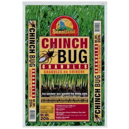 Sunniland Chinch Bug Granules Insect Control, 20 lb.