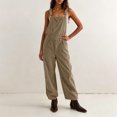 thumbnail image 1 of Sunnin Solid Color Loose Fit Lounge Jumpsuit Casual Everyday Wear, 1 of 6
