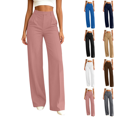thumbnail image 1 of Sunnin Women's Wide Leg Dress Pants High Waist Trousers Casual Pants with Pockets S-XXL, 1 of 5
