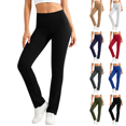 thumbnail image 1 of Sunnin Womens Bootcut Yoga Pants with Pockets Mid Waist Stretch Workout Trousers, 1 of 9