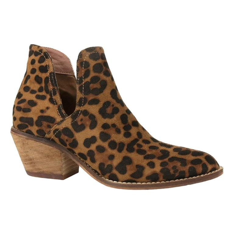 Walmart shop leopard booties