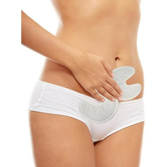 Sunny Bay Menstrual Heating Pad: (20 Pack) Adhesive Period Pain and Cramp Heat Patches, Disposable, Air-Activated, Portable (Menstrual Pain Heat Pads) Personal Non Electric Deep Muscle Hot Pack