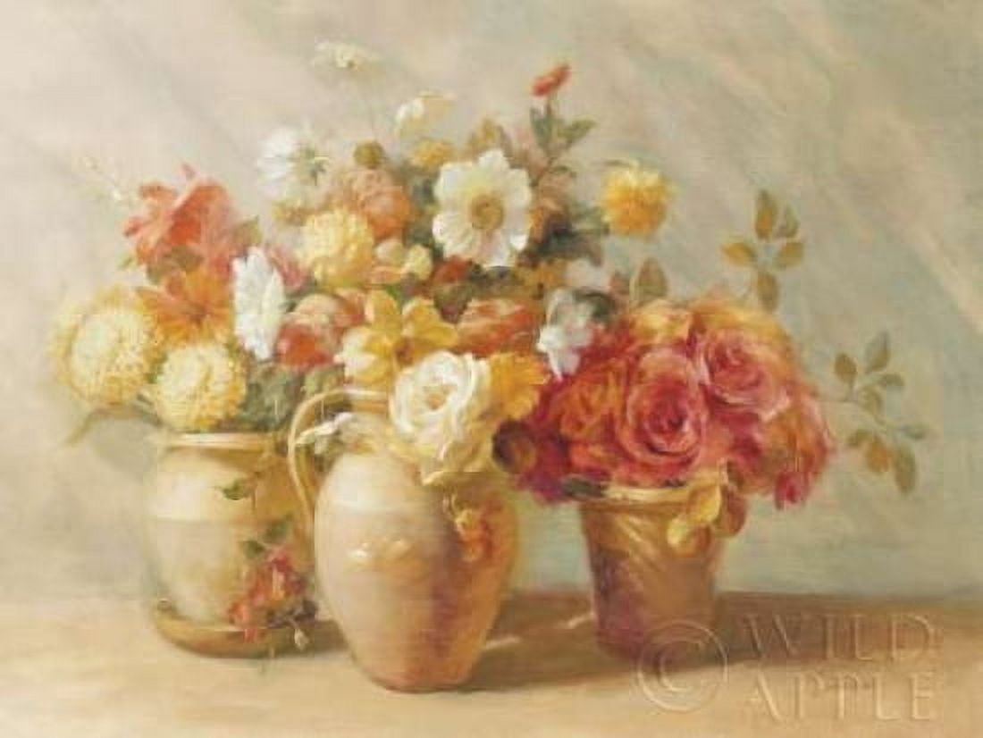 Sunny Bouquet Canvas Art - Danhui Nai (18 x 24)