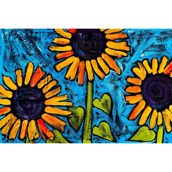 Sunny Buds by Ben Mann Poster Print