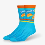 Cool Socks Sunny D Slices Mens Crew Socks   Cool All-Over Sunny D Slices Mens Print | Officially