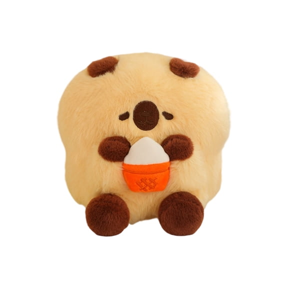 Sunny Dango Plush Pillow, Round Filled Toy, M Size - Soft Plush Material, Versatile Huggable Cuddly Design, Cozy Stress Relief Companion, Decorative Home Office Accent - For All