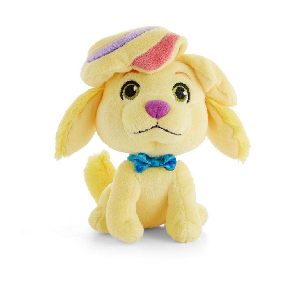Bow bow plush dog hotsell