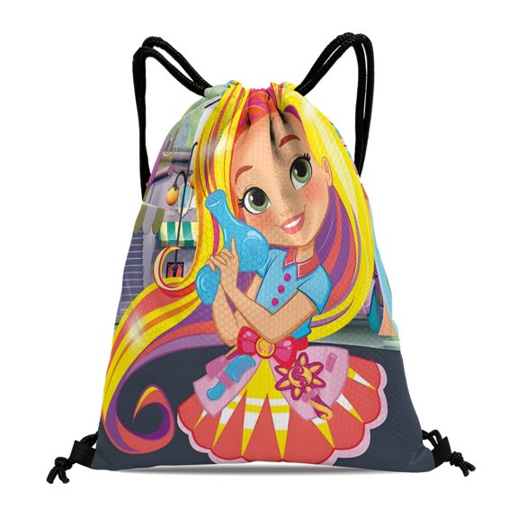 Sunny Day Gift Drawstring Bag:Waterproof, ideal for fitness, hiking, swimming, travel, beach, and shopping, measuring 15.7*17.7 inches (40cm45cm.