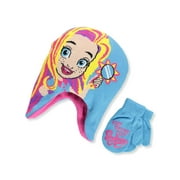 NICKELODEON Fancy Nancy Girl's Beanie & Mittens Set Pink Size Regular