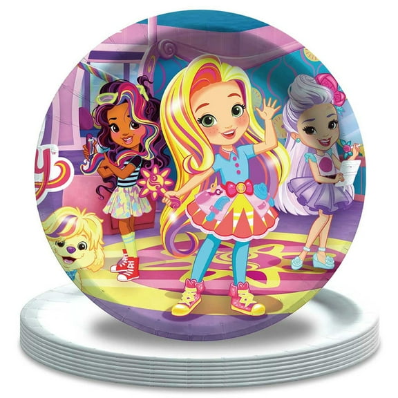 Sunny Day Plates Party Supplies Birthday Decorations Tableware Disposable Dinnerware
