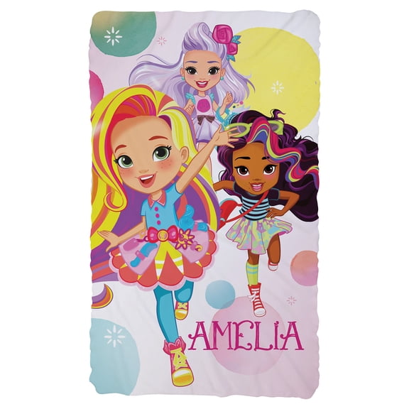 Sunny Day and Friends Fuzzy Kids Fleece Blanket