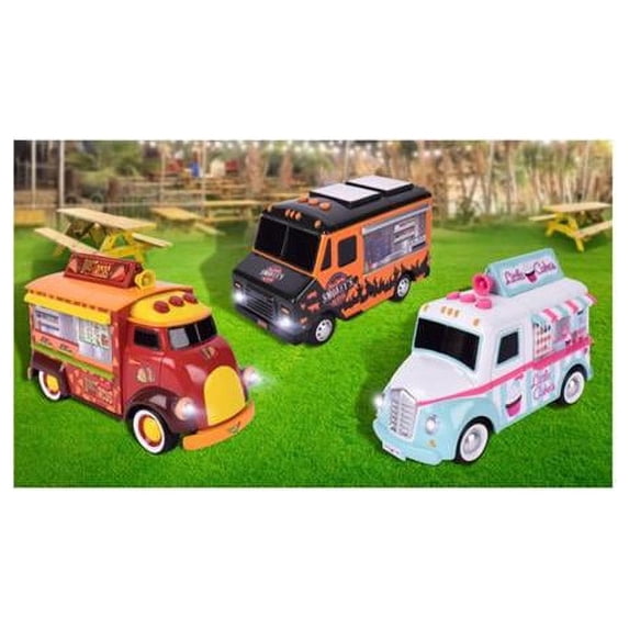 Sunny Days 9090898 Assorted Food Truck, Assorted Color - 3 Piece - Pack of 8