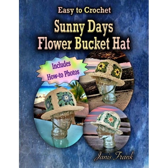 Sunny Days Flower Bucket Hat, (Paperback)