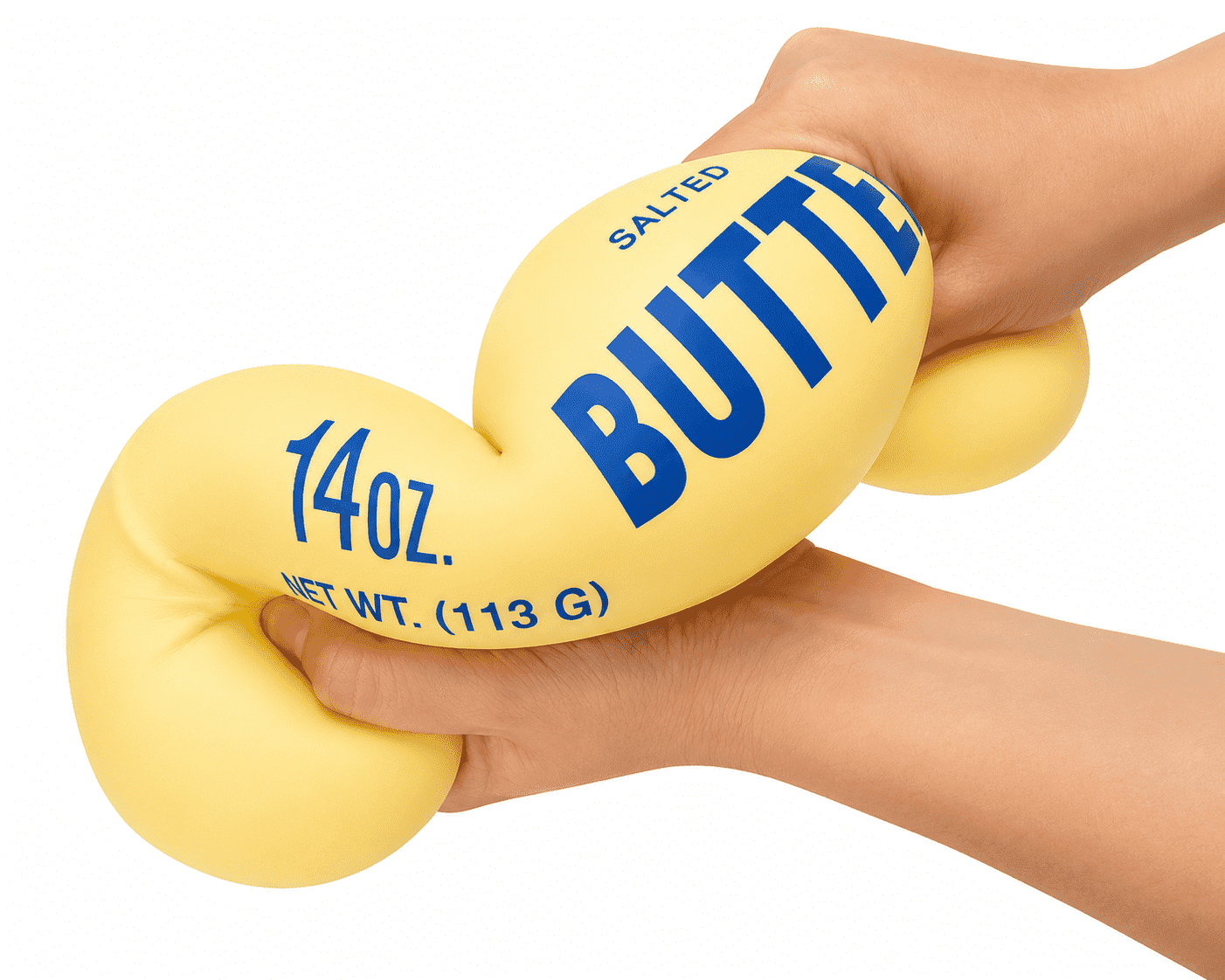 Sunny Days Squeezy Butter Stress Relieving Figure, 1pc