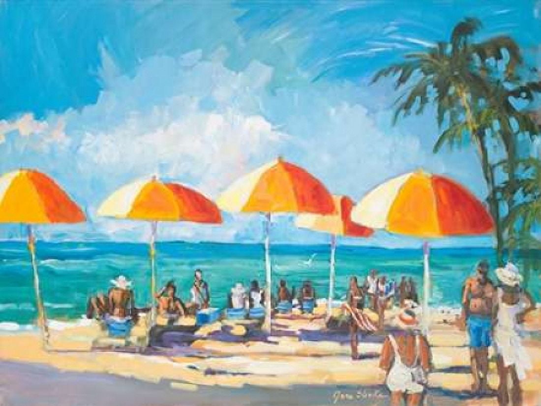 Sunny Daze Canvas Art - Jane Slivka (18 x 24)