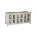 thumbnail image 1 of Sunny Designs 70" Wood TV Cabinet for TVs up to 80" in Marble White, 1 of 7