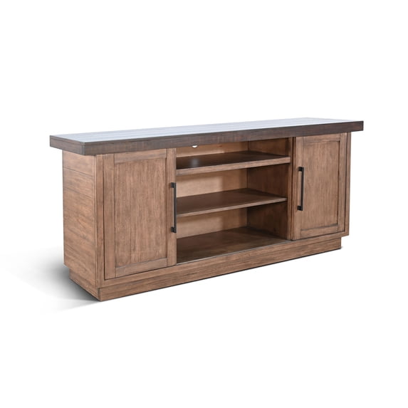Sunny Designs 78" Sliding Door Media Console