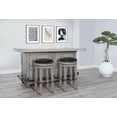 thumbnail image 1 of Sunny Designs 80" Traditional Wood Home Bar with Stools, 1 of 4
