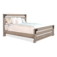thumbnail image 1 of Sunny Designs Desert Rock Modern Mahogany Wood Queen Bed in Light Brown, 1 of 2