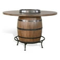 thumbnail image 1 of Sunny Designs Doe Valley Round Barrel Pub Table, 1 of 5