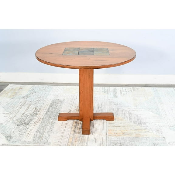 Sunny Designs Drop Leaf Round Table